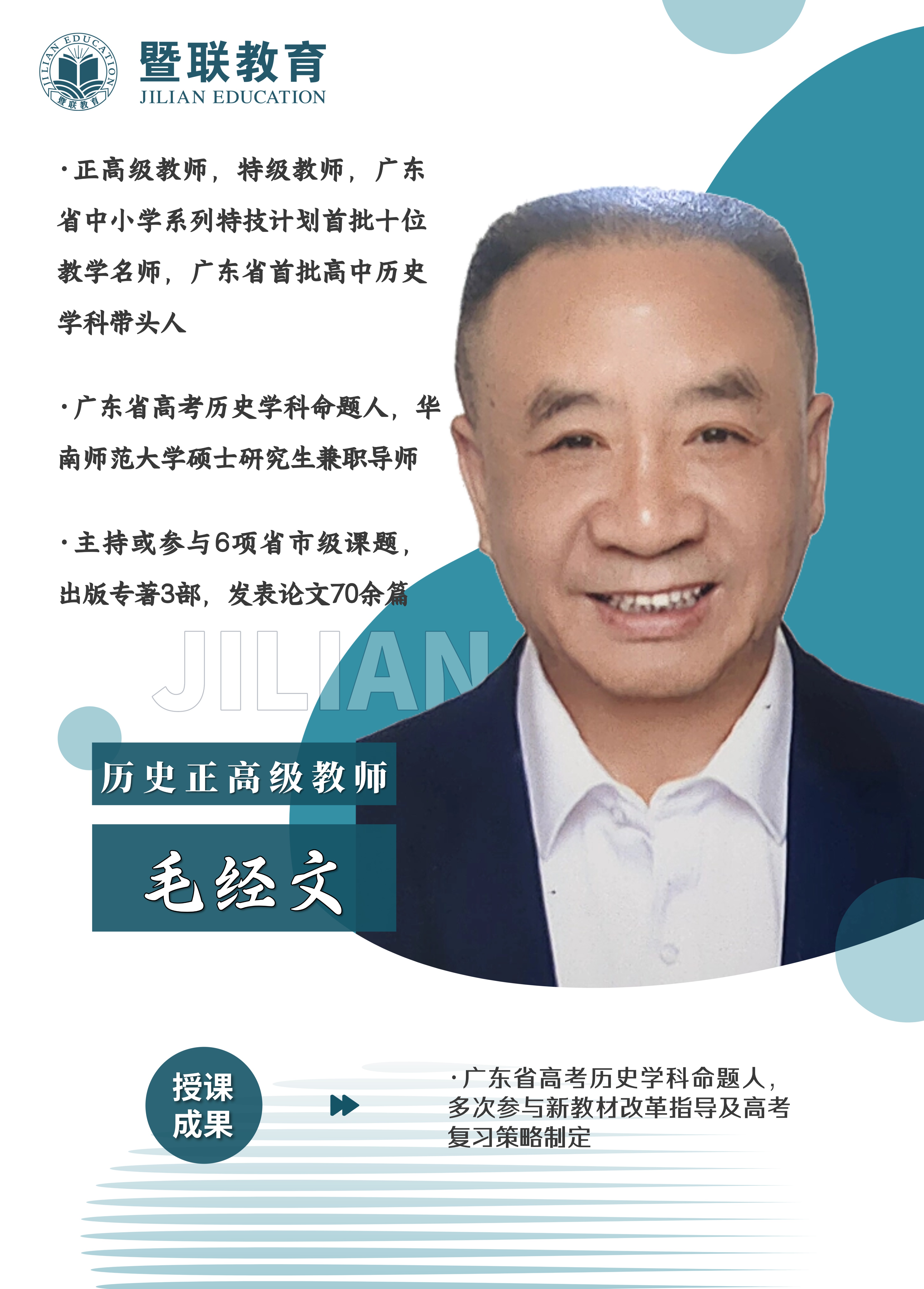 学科带头人 毛经文